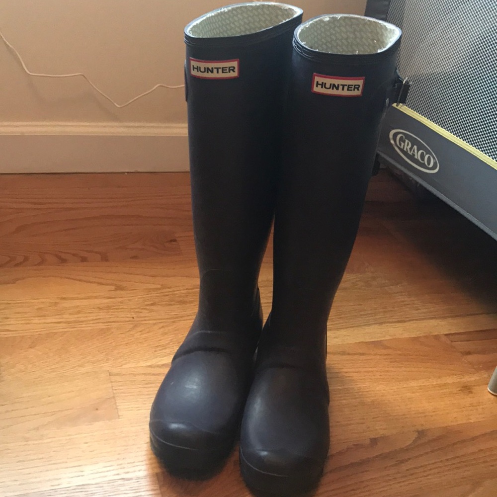 Hunter Purple Rain Boots